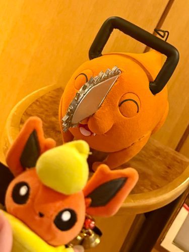 ポチタにピントもってかれてるけどツーショも撮れてうれしいね！