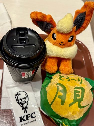 ケンタの月見めちゃウマだった🌕🍔