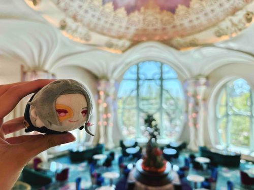念願のファンタジースプリングスホテル🏨
大きい！綺麗！