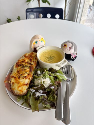 ボリューミーなクロックムッシュ🍞
