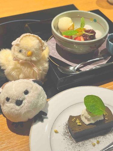 ぴよさんとご飯だよ☺️
デザートもべりべりでりしゃすだったね
