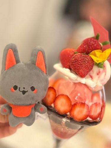 おしゃんてぃすぎるパフェだね
飼い主は大喜びだよ