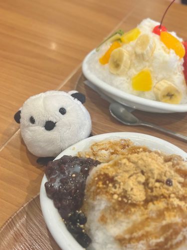 ココスのかき氷だよ江長くん
