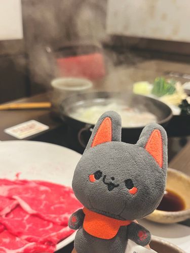 お肉を食べようね