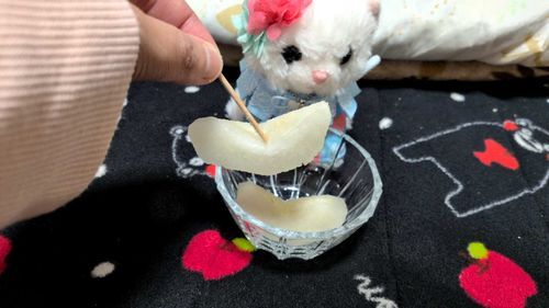 梨だよたまちゃん。美味しいね