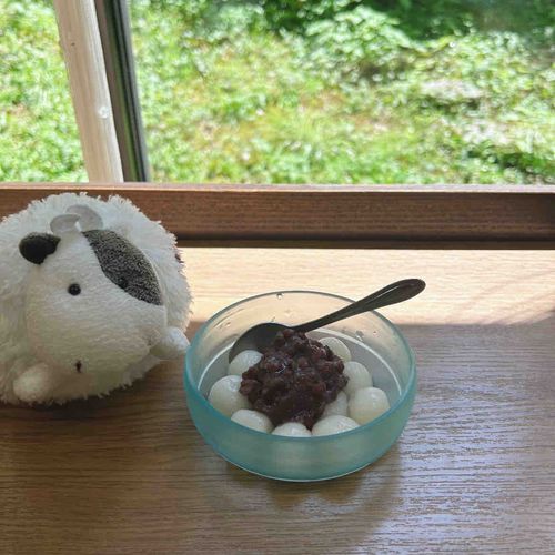そういえば しらたまぜんざいもたべた もちゃろ 🌱