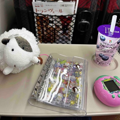 ままと しんかんせん！モ！🚄
しーるちょう はまりちゅうモ