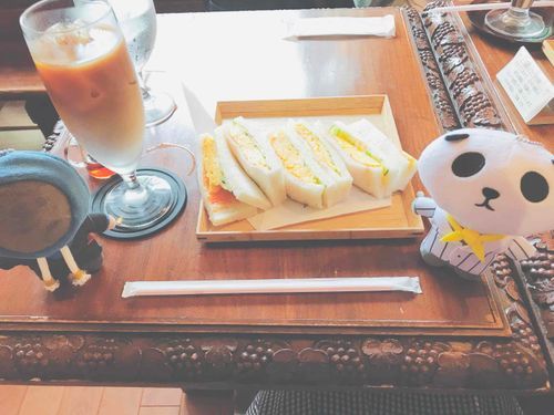 🐼高そ〜な サンドや！
🐍たまご ですネッ