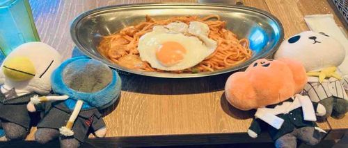 鉄の カモメに 乗って✈️🍝