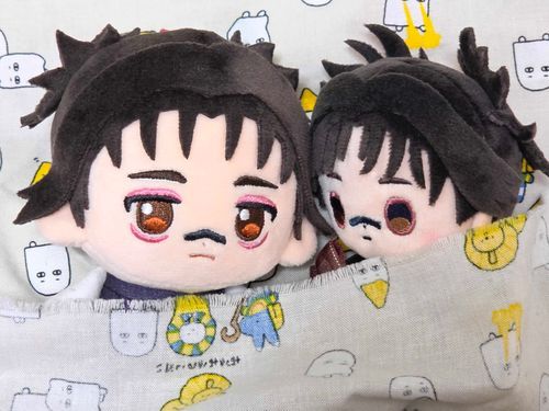 絵が可愛くて謎のはぎれを買ったけど、何も出来ないのでとりあえず寝かせた🐑💤