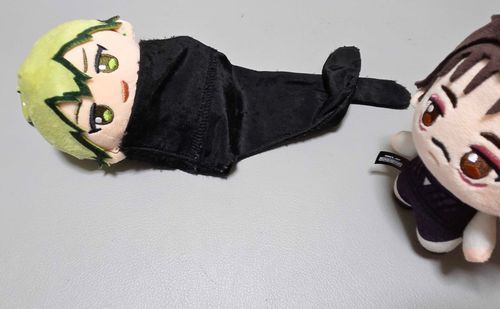 /もっと良いのあるやろ！\

寒いから近くにあった手袋(ボロボロ)に包んだ