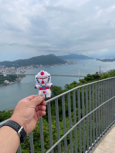 火の山より関門橋