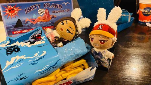 あわわ！じゃみる〜！うしろうしろ〜！！🦈