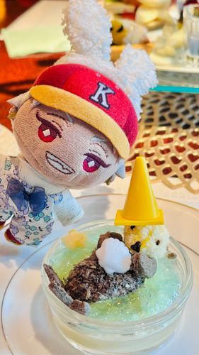 おまえも ぼうし かぶったのかー！
