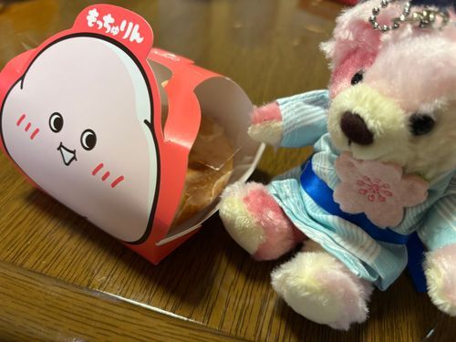 もっちゅりん食べた、美味かった🍩
