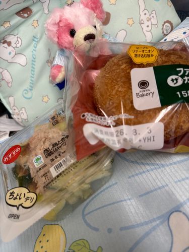 昼間の揚げ物は控えたいのにファミマのカレーパンが食いたいんだとさ。