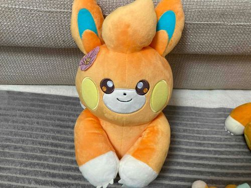 1枚だけ引いたくじで来てくれたパモちゃん…！お名前は はなもちゃんです🌼*･よろしくね💕