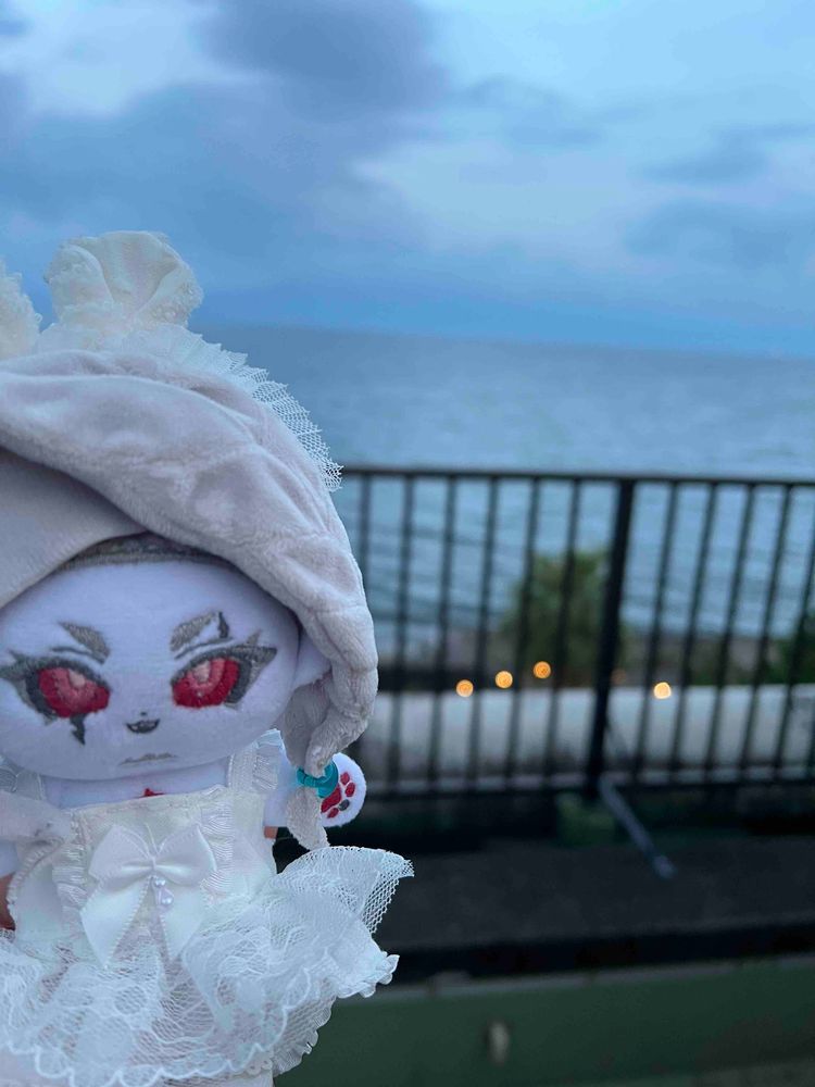 海も初めて見ました
潮風が気持ち良いですね♪