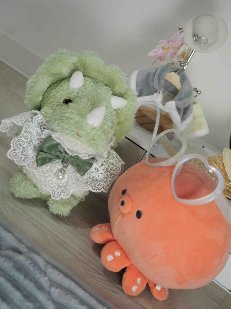 飼い主がね、ぼくたち用のタンスを買ってくれたよ！