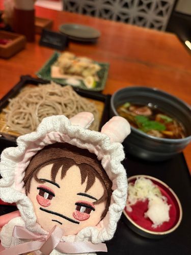 そば美味しかったです🩸