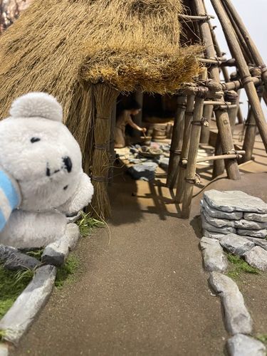 べべwith縄文時代のお母さん🪹