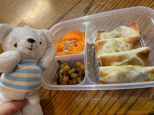 べべのお料理日記📔かぼちゃとチーズのパリパリハニー🎃