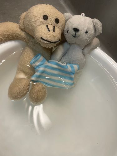 お出かけ前のバスタイム🛁