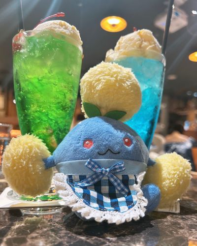 クリームソーダ美味しいよ