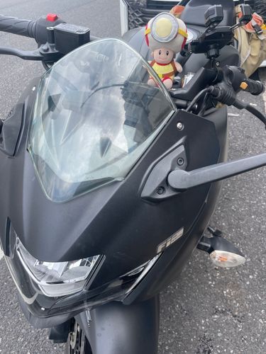 ヘロー皆様❗️たいちょーです( 'ч' )

雨も上がってひと段落‼️新しいバイクでの初出勤です‼️
少し緊張ですが楽しんで冒険しますよ‼️
