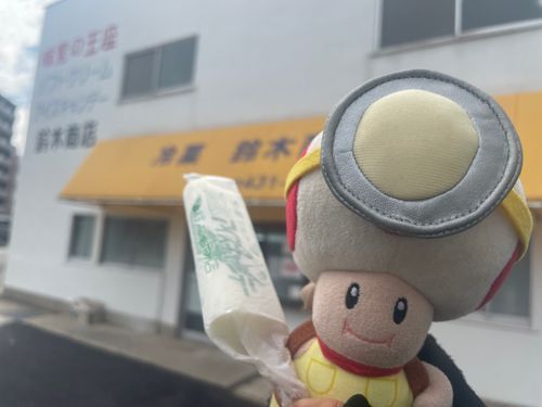 やっぱり鈴木商店の高級ミルクアイスキャンディー(90円)はサイコーですね‼️‼️