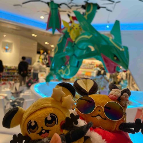 ポケモンセンタースカイツリータウンに行ってきたンネ❣️
ホリデーしてましたンネ🎄