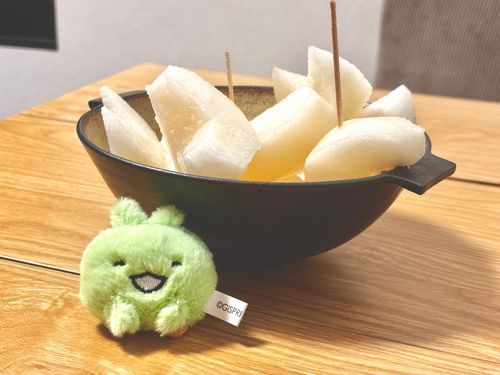 たっぷりの梨