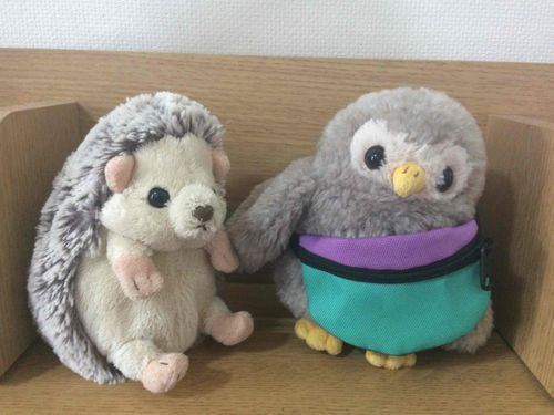 新しいかばんだって〜いいな〜ハリリもほしい！