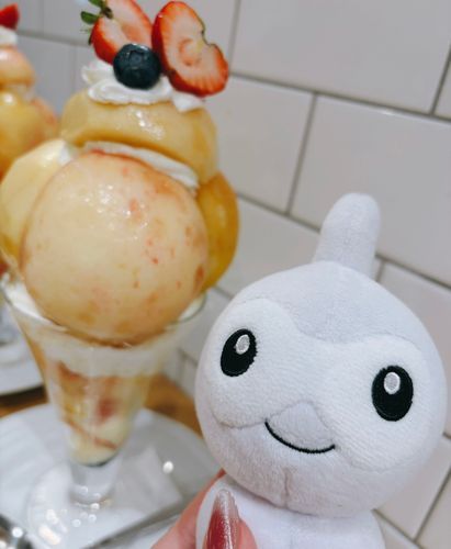 でかい！
🍑