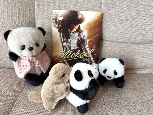 ママが、まいけるじゃくそんさんの映画すごくよかったって❣️毎日まいけるさんのきょくきいてる❣️
ちょしちゃん🍑と、まりひんちゃん🐼、まいけるさんのだんす🕺まねしてるよ❣️