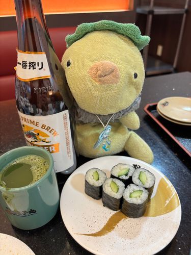 やっぱりかっぱ巻きだよね🍣