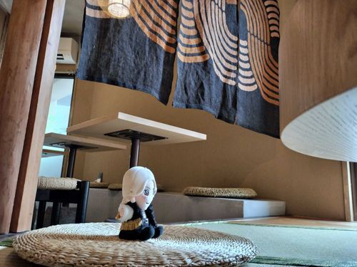 まわりだれもおらんかって、ぬしとゆっくりできた( *´꒳`* )
