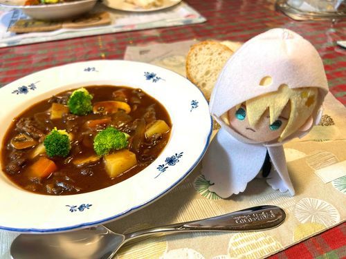 今日はごちそうだ！メリークリスマス！