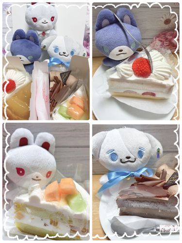 VΔLZセットも食べました。お誕生日＆初ソロライブで記念の月になったね🔺
