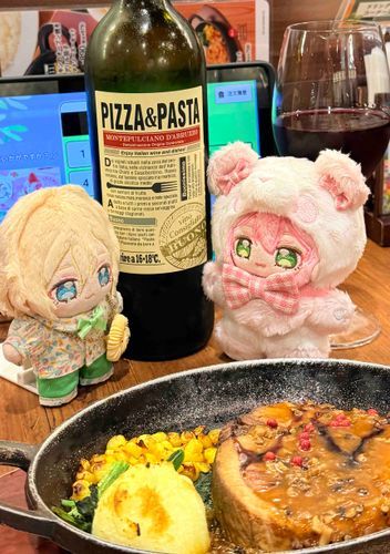 とうりといっしょにごはんをたべたよ♪