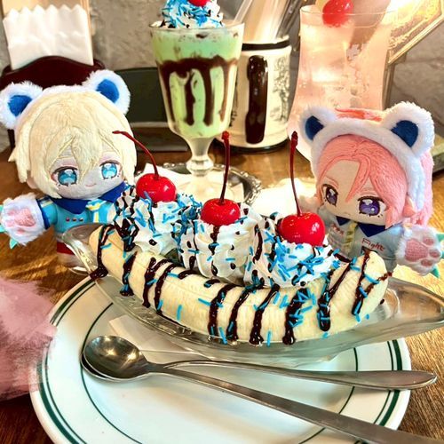 ばなな すぷりっと 🍌🍨🍒