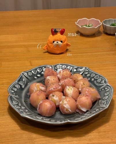 やばいっ、もう胡椒かけちゃった💦