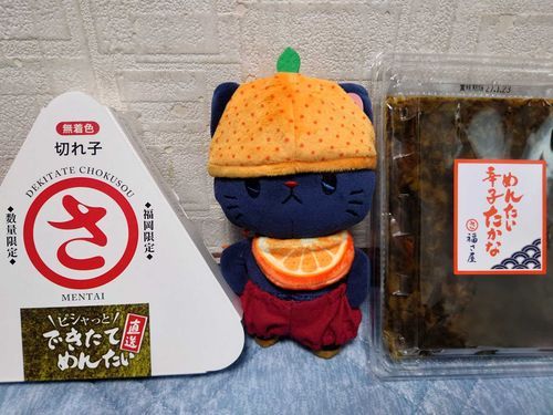 お友だちから
明太子届きました😾

ヌシさんが大喜びです。
ところで、おれのちゅーるはまだですか？