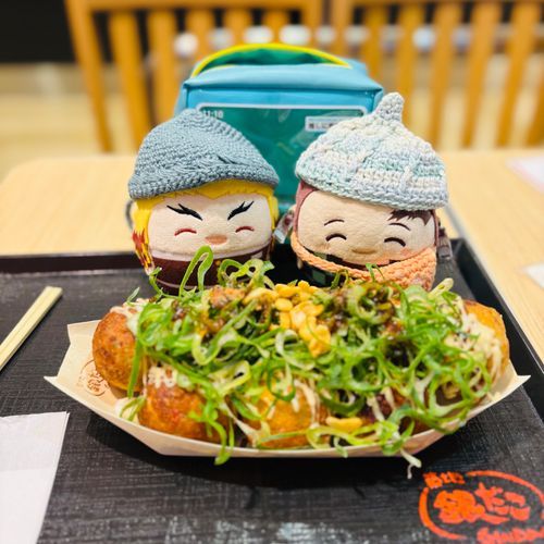 おやつはたこやき！うまい！
