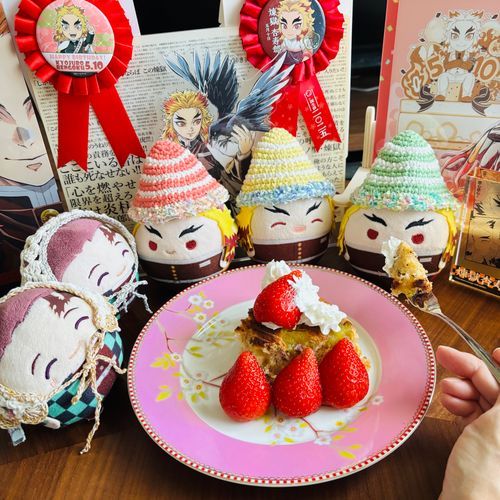 ふわごくさんのお誕生日パティをしました！ケーキはおれたちがてづくりしましたよ！
「うまい！！」