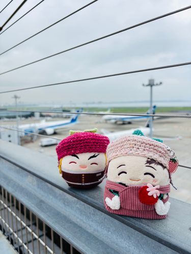 おみおくりでくこ✈️にきました！ひこきがいぱいｶｺｲｲですね！