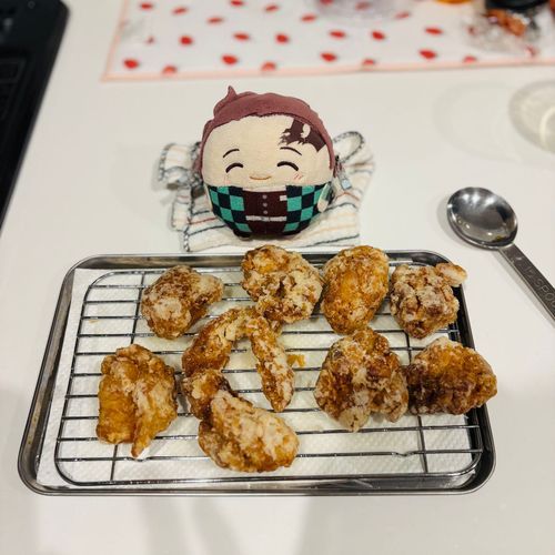 からからからあげ！サクサクおいしですよ〜♫