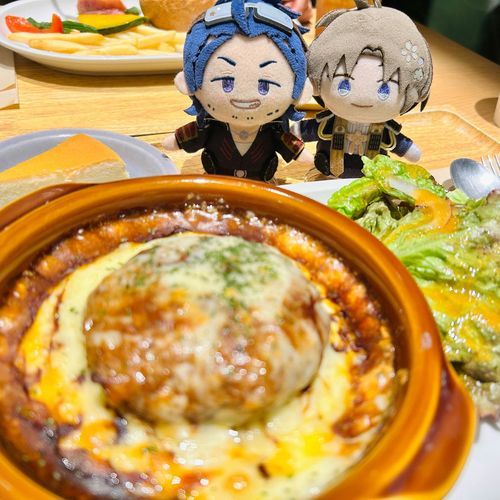 のびのびちぃずの はんばーぐ