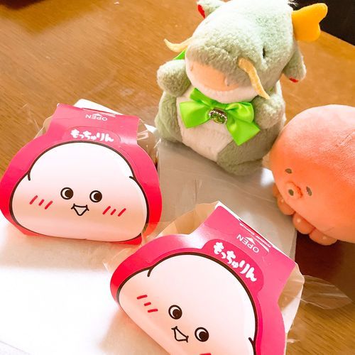 もっちゅりん！もっちゅりん！みたらしときなこ味だよ。もちもち美味しいよ！