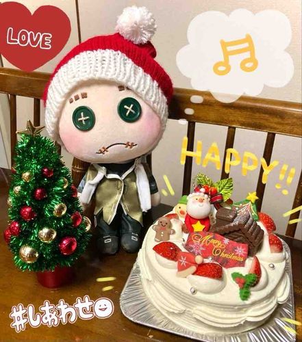 クリスマスケーキを食べたぞ♪
